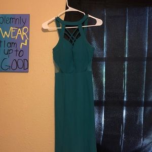 Formal Dress-Emerald Green